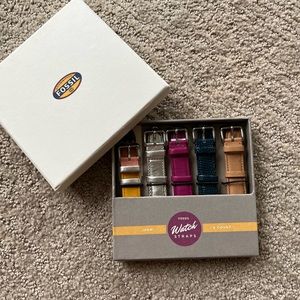 NWT FOSSIL interchangeable watch straps